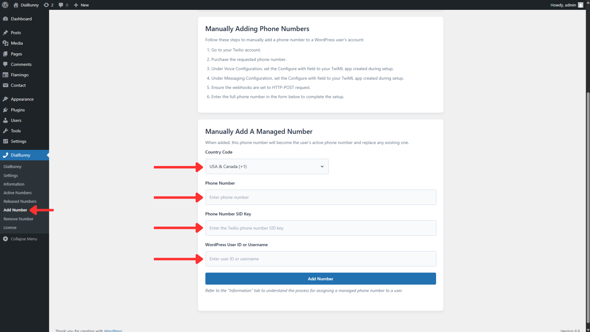 Copuloo adding the API keys