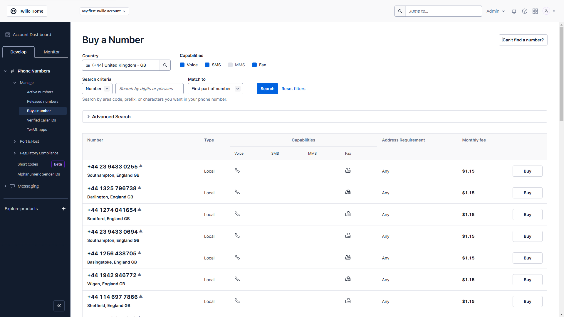 Copuloo settings page
