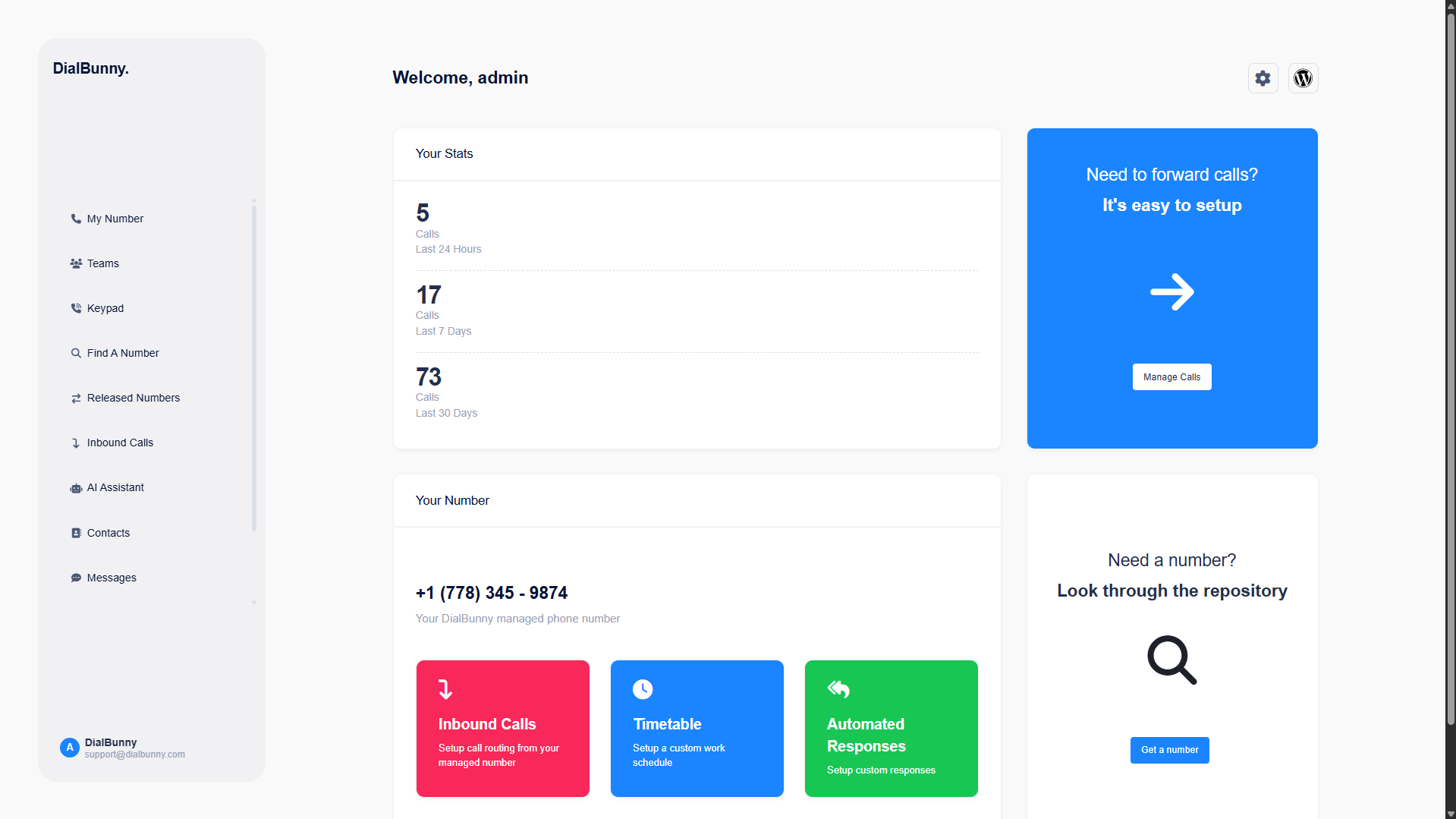 WordPress plugin page