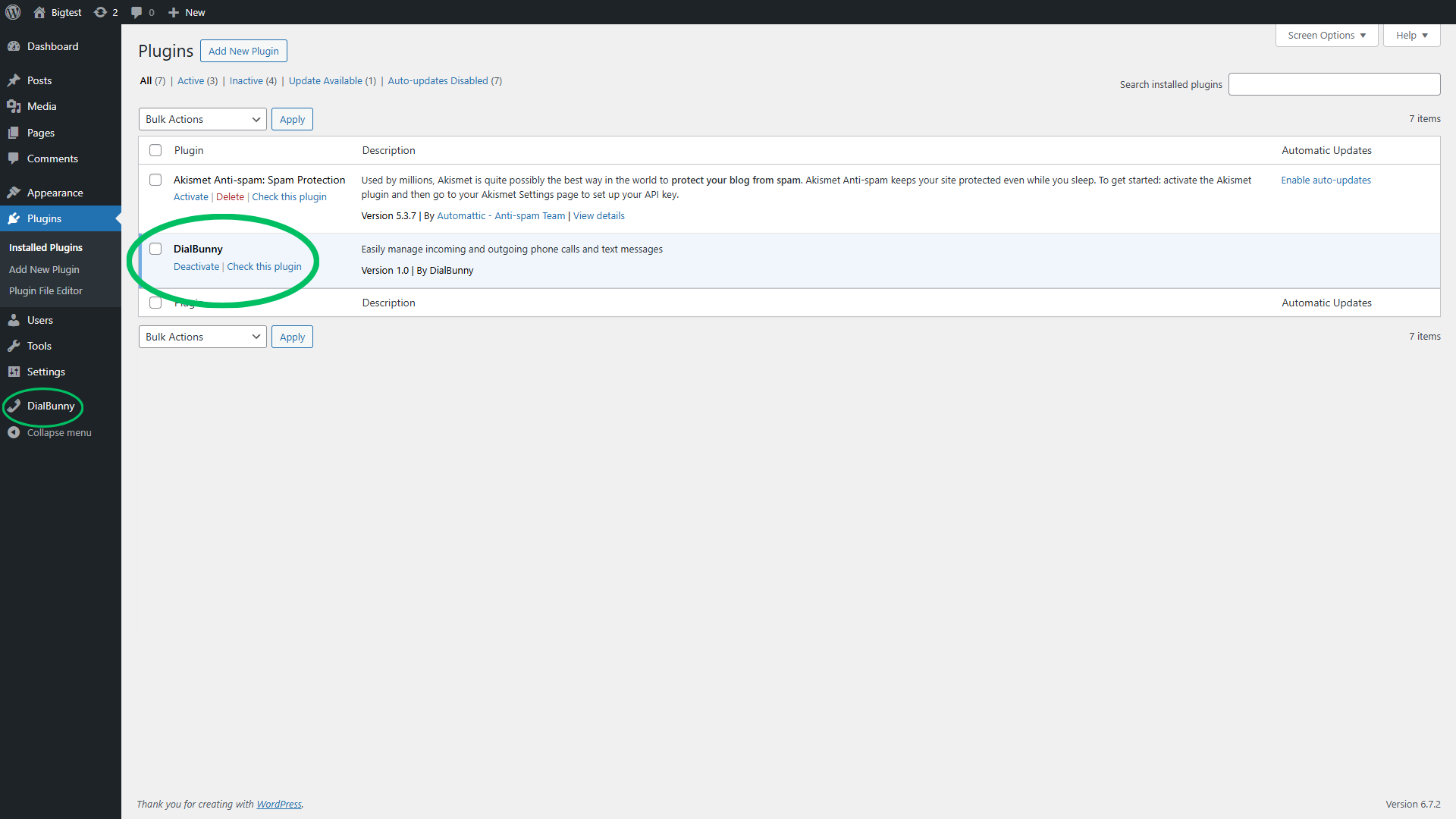 Copuloo activate plugin